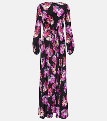 Sydney printed silk-blend maxi dress | Diane von Furstenberg