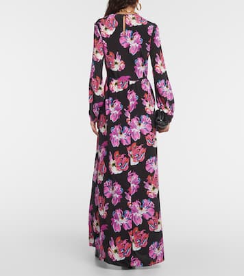 Sydney printed silk-blend maxi dress | Diane von Furstenberg