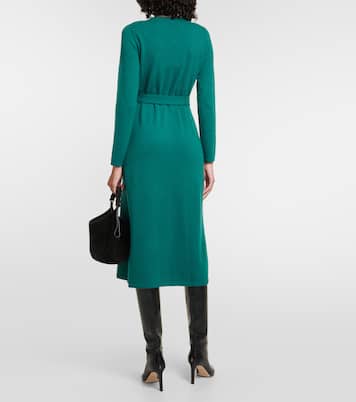 Vestido envolvente Astrid de lana y cachemir | Diane von Furstenberg