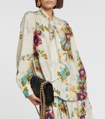 Bluse aus Satin | Tory Burch