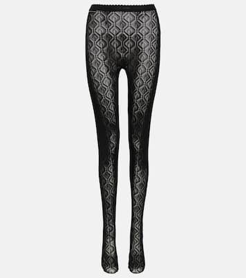 Collant Moon Diamant in jacquard | Marine Serre