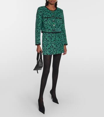 Collant Moon Diamant in jacquard | Marine Serre