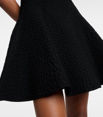 Robe embossée à effet croco | Alaïa