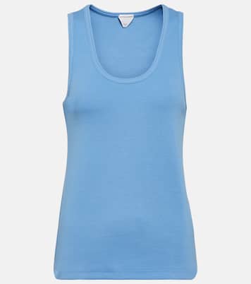Tank top in maglia a coste | Bottega Veneta