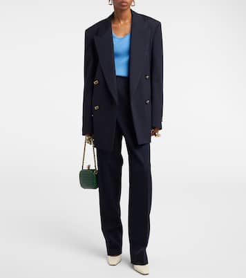 Tank top in maglia a coste | Bottega Veneta