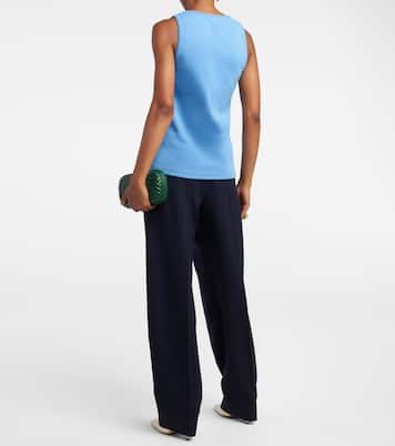 Tank top in maglia a coste | Bottega Veneta