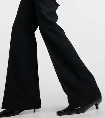 Pantaloni flared in crêpe | Toteme