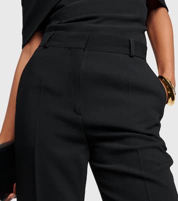 Pantaloni flared in crêpe | Toteme