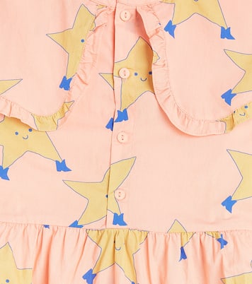 Kleid Dancing Stars aus Baumwollpopeline | Tinycottons