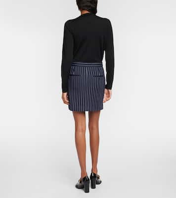 Minigonna gessata Kirsch in jersey | Max Mara