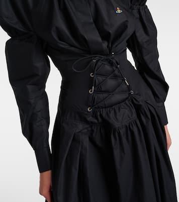 Abito midi Kate in popeline di cotone | Vivienne Westwood