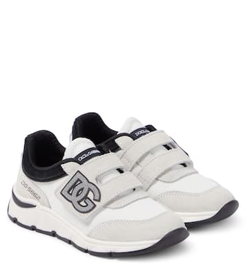 Sneakers DG mit Veloursleder | Dolce&Gabbana Kids