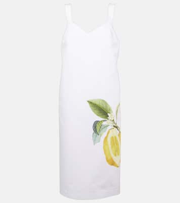 Abito midi Sesia in cotone con stampa | Sportmax