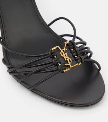 Sandales Babylon 90 en cuir | Saint Laurent