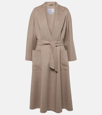 Abrigo de cachemir con cinturón | Max Mara