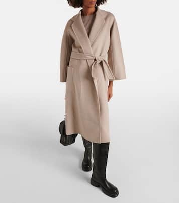 Abrigo de cachemir con cinturón | Max Mara