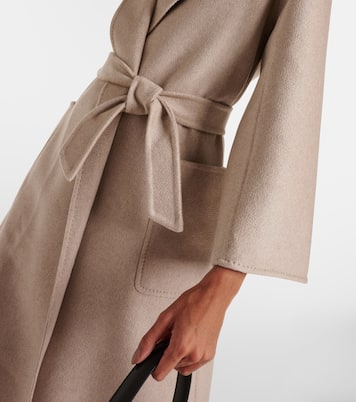 Abrigo de cachemir con cinturón | Max Mara