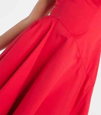 Midikleid aus Baumwollpopeline | McQueen