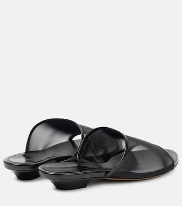 Pantoletten Marion aus Mesh mit Leder | Khaite