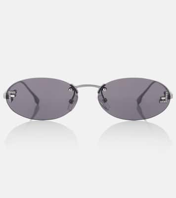Gafas de sol ovaladas Fendi First Crystal | Fendi