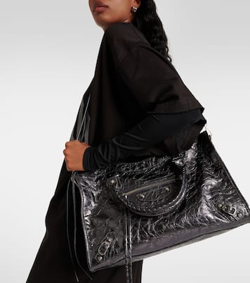 Sac Le City Medium en cuir | Balenciaga