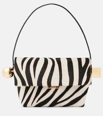 Sac Rond Carré en cuir façon poulain | Jacquemus