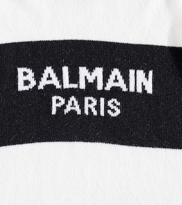 Chaleco de mezcla de lana y cachemir | Balmain Kids