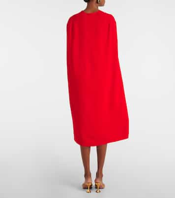 Caped midi dress | Stella McCartney