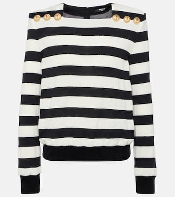 Top in jersey a righe | Balmain
