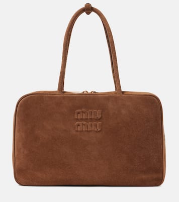 Beau suede shoulder bag | Miu Miu