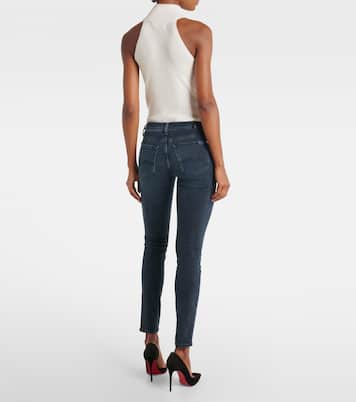 Low-Rise Skinny Jeans | 7 For All Mankind