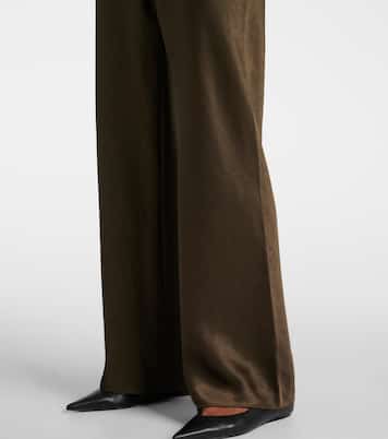 Pantaloni regular in raso fluido | Vince