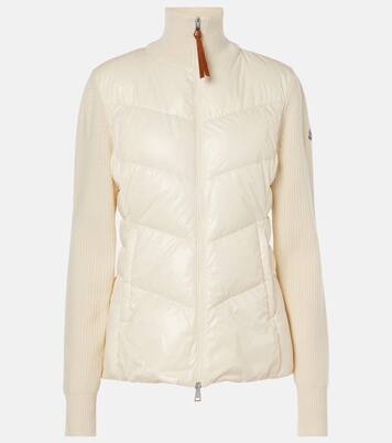 Cardigan in lana con imbottitura | Moncler