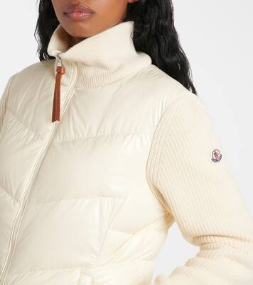 Cardigan in lana con imbottitura | Moncler