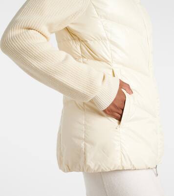 Cardigan in lana con imbottitura | Moncler