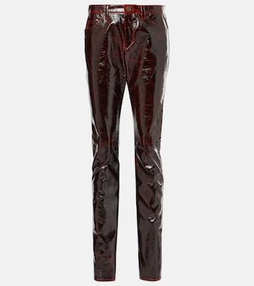 Pantaloni slim Lovis in misto cotone | Isabel Marant