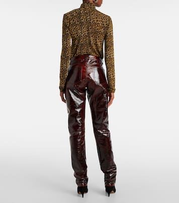 Pantaloni slim Lovis in misto cotone | Isabel Marant