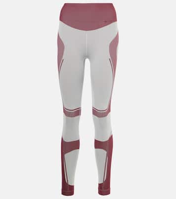 TrueNature colorblocked ski leggings | Adidas by Stella McCartney