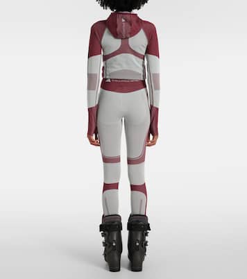 TrueNature colorblocked ski leggings | Adidas by Stella McCartney