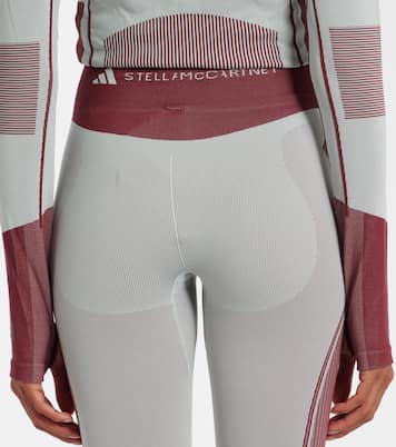 TrueNature colorblocked ski leggings | Adidas by Stella McCartney