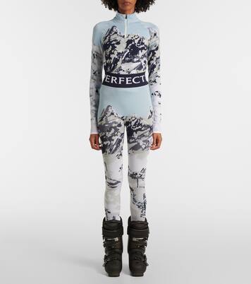 Leggings in jacquard a vita alta | Perfect Moment