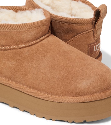 Ankle Boots Classic Ultra Mini aus Veloursleder | UGG Kids