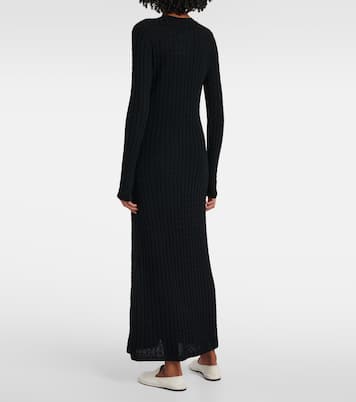 Maxikleid aus Wolle | Toteme