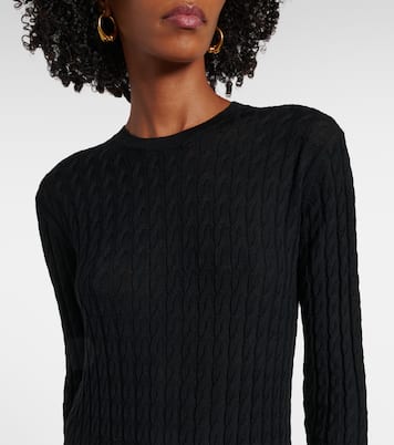 Maxikleid aus Wolle | Toteme