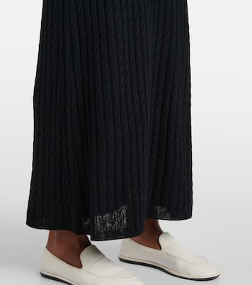 Maxikleid aus Wolle | Toteme