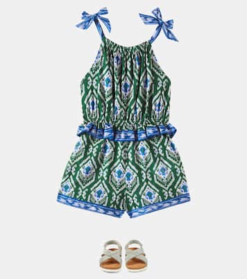 Playsuit Wylie aus Baumwolle | Zimmermann Kids
