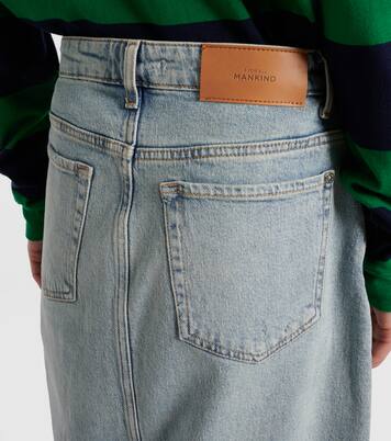 Jupe midi Amber en jean | 7 For All Mankind
