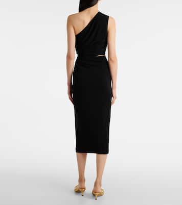 Robe midi en crêpe | Bottega Veneta