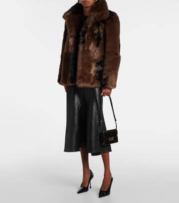 Schultertasche B Buckle Nano aus Leder | Victoria Beckham