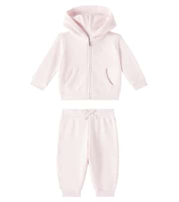 Baby cotton-blend fleece hoodie and sweatpants set | Polo Ralph Lauren Kids